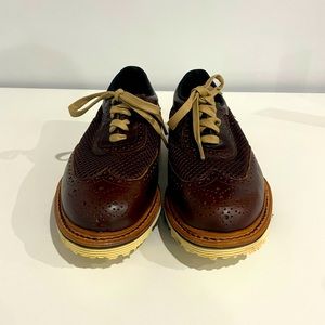 Krusdan brown men’s shoes. Size 7. Brown. Brand new in box.